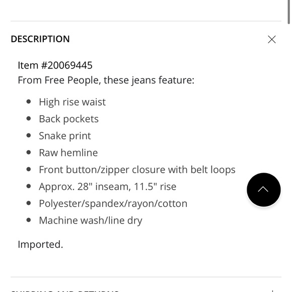 Free People new Snake Skin print jeans  Sz 24 - Picture 2 of 6